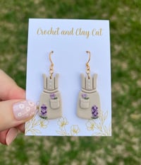 Image 5 of Cottagecore Dress Earrings | Grandmacore Jewelry