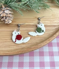 Image 5 of Yarn and Cat Earrings