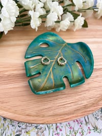 Image 3 of Monstera Leaf Trinket Trays | Plant Jewelry Dish