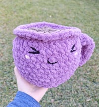 Image 5 of Kawaii Coffee Cup Crochet Plushie 