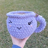 Image 6 of Kawaii Coffee Cup Crochet Plushie 