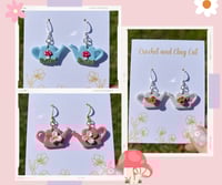Image 6 of Floral Watering Can Earrings