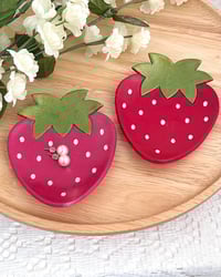 Image 1 of Strawberry Trinket Trays | Cute Jewelry Dish
