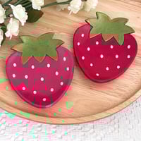 Image 2 of Strawberry Trinket Trays | Cute Jewelry Dish