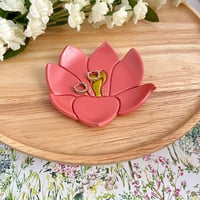 Image 3 of Lotus Flower Trinket Trays | Floral Jewelry Dish