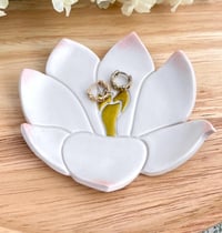 Image 5 of Lotus Flower Trinket Trays | Floral Jewelry Dish