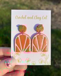 Image 2 of Dangly Fruit Earrings