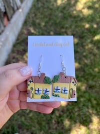 Image 5 of Yellow Cottage Earrings