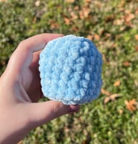 Image 5 of Crochet Marshmallow Stress Ball 