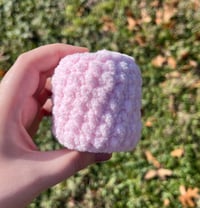 Image 7 of Crochet Marshmallow Stress Ball 