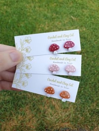 Image 3 of Fall Cottagecore Stud Earrings