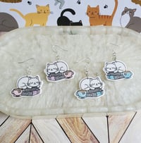 Image 5 of Cats and Books Earrings