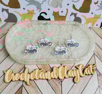 Image 6 of Cats and Books Earrings