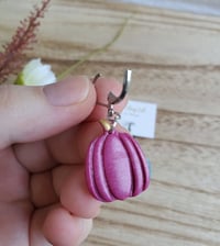 Image 3 of Pumpkin Stitch Markers for Crochet and Knitting