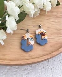 Image 1 of Sunflower Fall Earrings 