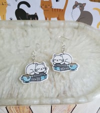 Image 8 of Cats and Books Earrings