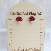 Image 10 of Fall Cottagecore Stud Earrings
