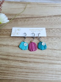 Image 6 of Pumpkin Stitch Markers for Crochet and Knitting