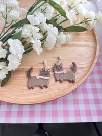 Image 4 of Handmade Ragdoll Cat Earrings