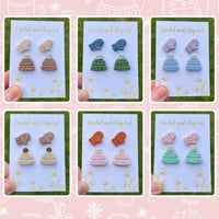 Image 1 of Cozy Hat and Mitten Stud Earrings