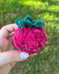 Image 3 of Cute Raspberry and Blackberry Bag Charms 
