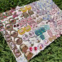 Image 6 of Ice Cream Cone Earrings | Food Jewelry 