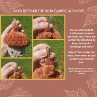Image 6 of Strawberry Keychain Charm | Fruit Bag Charm 