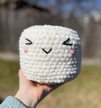 Image 7 of Jumbo Stress Mallow Crochet Marshmallow