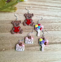 Image 4 of Strawberry Shortcake Clay Earrings