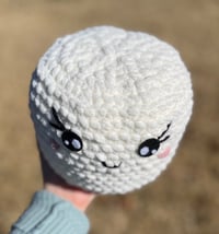 Image 8 of Jumbo Stress Mallow Crochet Marshmallow
