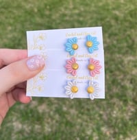 Image 5 of  Cottagecore Plant Stud Earrings 