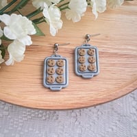 Image 1 of Chocolate Chip Cookie Earrings