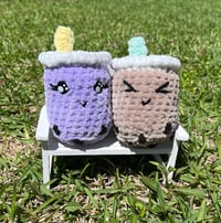 Image 7 of Mini Boba Tea Crochet Plush 