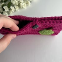 Image 4 of Fruit Crocheted Cosmetic Bag