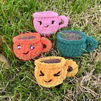 Image 3 of Mini Coffee Plush Fidget Spinner 