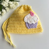 Image 5 of Sweet Treat Crocheted Gift Bag - Reusable Gift Bag 