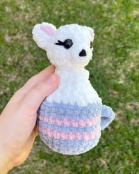 Image 4 of Crochet Plush Pup Cup Fidget Toy