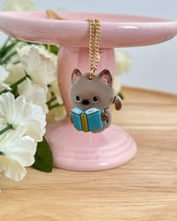 Image 8 of Cats Reading Books Earrings