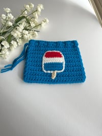 Image 9 of Sweet Treat Crocheted Gift Bag - Reusable Gift Bag 