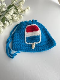 Image 10 of Sweet Treat Crocheted Gift Bag - Reusable Gift Bag 