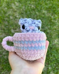 Image 7 of Crochet Pop Cat Plush Fidget Toy