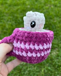 Image 9 of Crochet Pop Cat Plush Fidget Toy