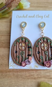 Image 11 of Cottagecore Fairy Door Earrings 