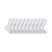 Image 1 of MILAN Organic Cotton Socks - Crew (10 Pack)