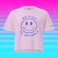 Image 1 of Be Kind To Animals crop top