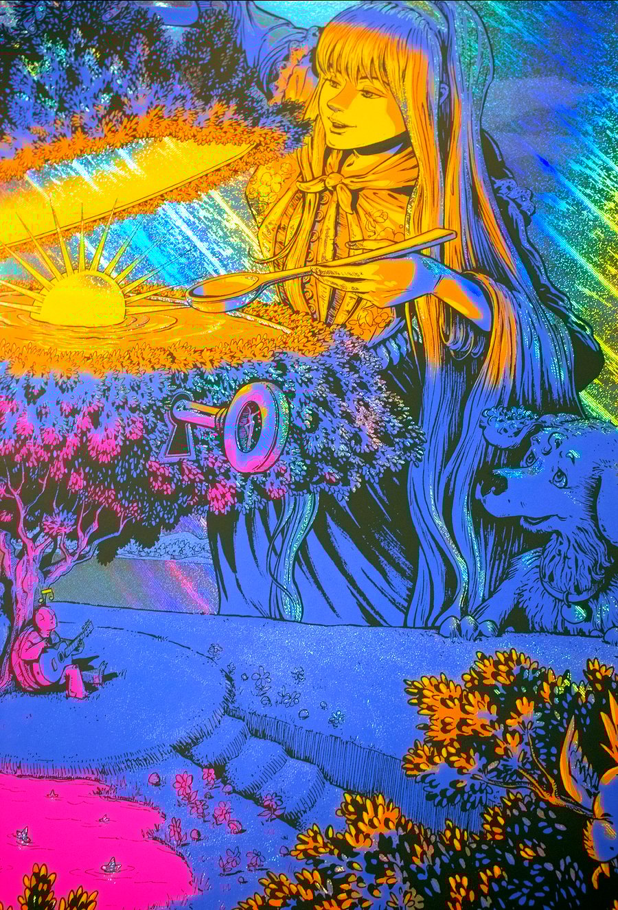 Image of Dave Matthews Band - Lake Tahoe 2025 - Chroma Crash HoloFoil