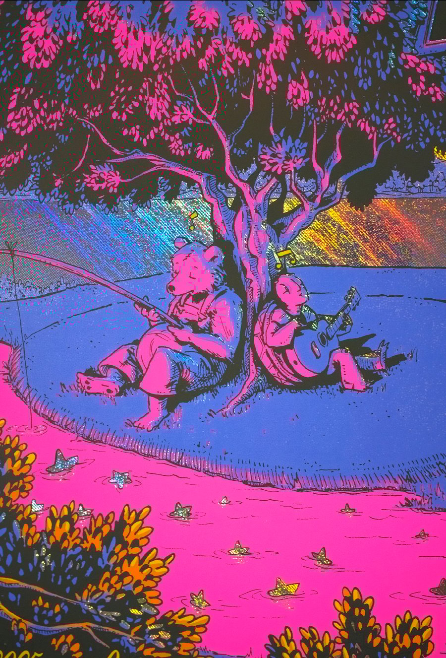 Image of Dave Matthews Band - Lake Tahoe 2025 - Chroma Crash HoloFoil