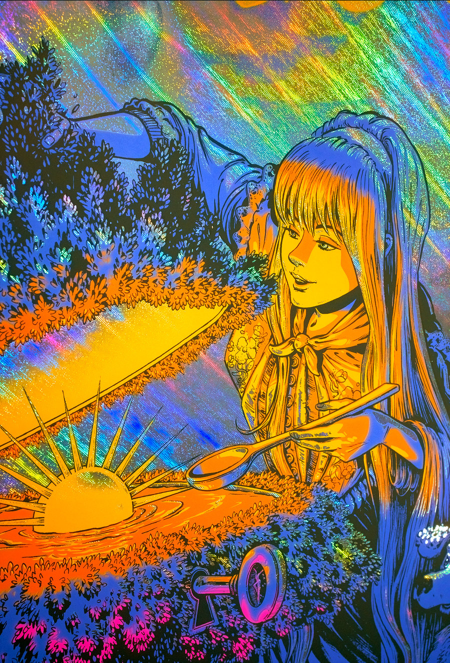 Image of Dave Matthews Band - Lake Tahoe 2025 - Chroma Crash HoloFoil