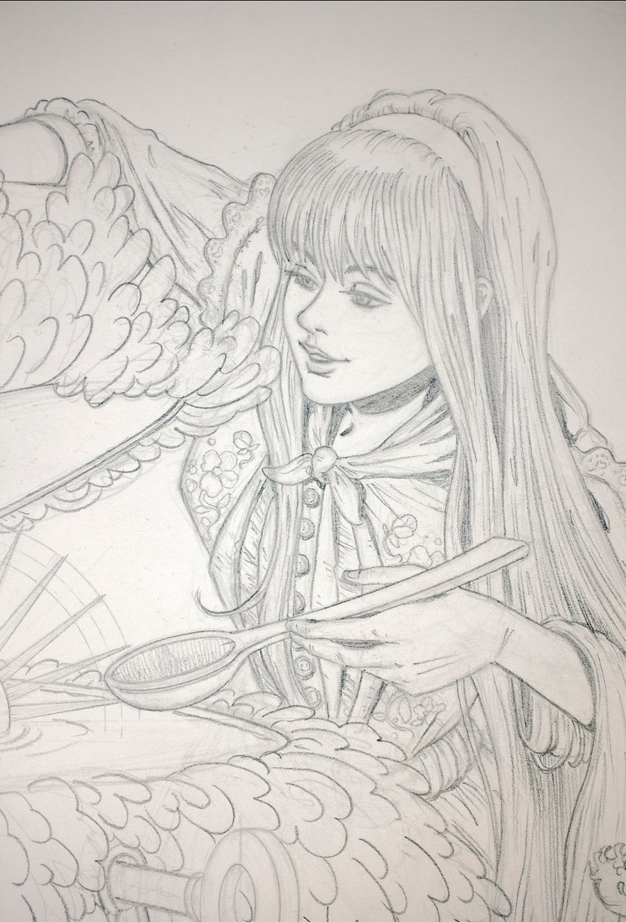 Image of Original Pencil Drawing - DMB Lake Tahoe '25