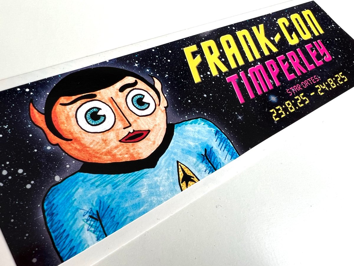 Image of frank-con 2025 Bumper Sticker